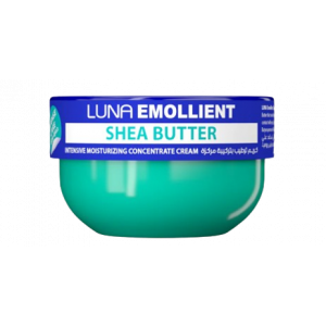 LUNA EMOLLIENT SHEA BUTTER INTENSIVE MOISTURIZING CONCENTRATE CREAM 160 GM